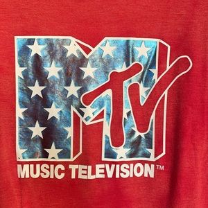 MTV MUSIC Television Crop Top T-Shirt